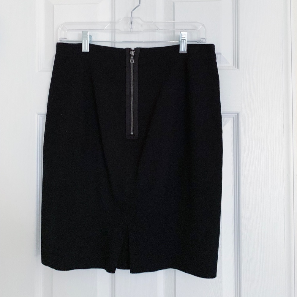 Black pencil skirt